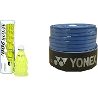 Yonex Mavis 200i Nylon Shuttle Cock, Pack of 6 (Yellow)