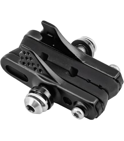 Patins De Frein De Course M-WAVE BPR-RR-Base-Alu - Alliage, Caoutchoucs Interchangeables, Compatibles Shimano