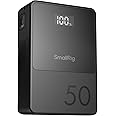SMALLRIG V Mount Battery VB50, 50Wh / 3400mAh V-Mount Battery with PD 45W USB-C Fast Charging, with D-TAP, USB-A, Dual DC Ports, OLED Screen, for DSLR Camera, Camcorder, Monitor,Phone,Black - 3579B