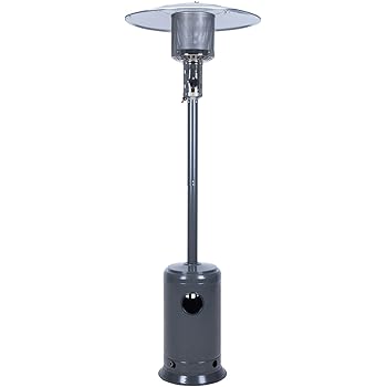 Fire Mountain Floor Standing Classic Gas Patio Heater Charcoal