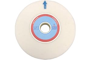 LOKIH Schleifrad Material: Weißer Korund, Außendurchmesser: 150 mm, Lochdurchmesser: 12,7 mm, Dicke: 20mm,120 Grit