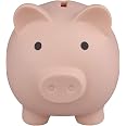Goldenes Sparschwein Aus Kunststoff – Süße Spardose Für Kinder & Erwachsene, 11,5x10x13 Cm