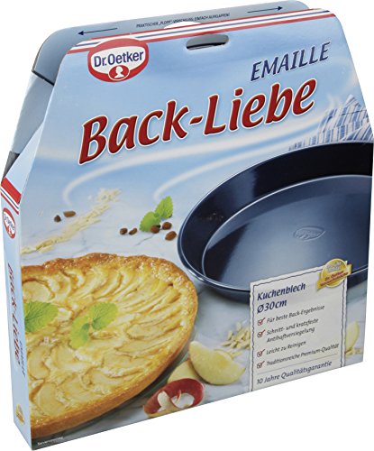 Dr. Oetker 2361 Kuchenblech Ø30cm BackLiebe Emaille - 3
