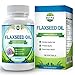 Produktbild Flachssamenöl, Leinöl, 1000mg, Beste Quelle für Omega 3 6 9, Für Männer & Frauen, DOPPELT so viele Kapseln - 180 Softgels