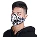 Price comparison product image Freebily Unisex Comfortable Activated Carbon Dustproof Face Mask with Adjustable Nose Clamp for Cycling Running Outdoor Sports Gray One Size