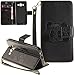 Produktbild Neu ISENPENK Samsung Galaxy J5(2016)/J510/J5(2016) Duos Hülle Leder [Schwarz] Wallet Magnet,Tiere Muster 3D Panda Samsung Galaxy J5(2016)/J510/J5(2016) Duos Flip Case Tasche Handyhülle Lederhülle 3-in-1 Bookstyle Geldbörse Tasche,Ständer Standfunktion Schutzhülle Tasche Credit Card Slots