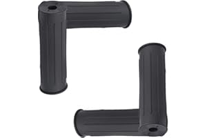 AGHOER Asas de Carretilla, 4 Piezas Mangos para Carretilla de Rueda, 30 mm Adecuado para Bicicletas, Triciclos, Scooters, Motocicletas