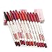 CHIC*MALL 12 PCs/set lip liner pencil professional water-proof long-term nature 12 wooden