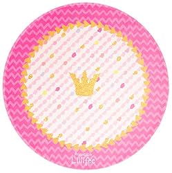 Kinderteppich Li 110 Prinzessin Lillifee Rund Hohe 6 Mm