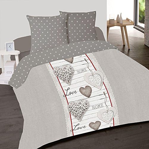 Duvet Cover 220x240 cm + 2 Two Hearts