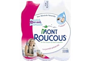 GÉNERIC MONT ROUCOUS|Eau Minérale 6X1L|(Lot De 1)|Best Deal