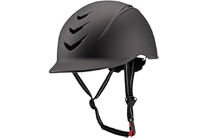 Harilla Reithelm Reitschutz für Männer Frauen, größenverstellbarer Helm für Erwachsene, Umfang 54-58 cm, Flexible Reitkappe belüftetes Reithelmschild für Reiten, Radfahren, Skifahren
