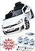 Produktbild Kinderfahrzeug 12V Kinder Elektro Auto VW Golf GTI 2,4 GHZ weiß RC Steuerung