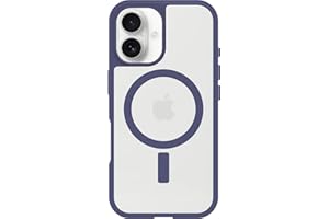 ‎OTTERBOX OtterBox React Series MagSafe Etui do iPhone 16, Odporne na Wstrząsy i Upadki, Przetestowane Zgodnie ze Standardami Wojskowymi, Przezroczyste/Fioletowe