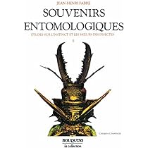 SOUVENIRS ENTOMOLOGIQUES 1ère SERIE Edition définitive 1925 - J.H. FABRE