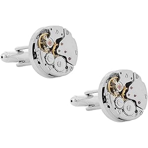 Yellow Chimes Cufflinks for Men and Boys Cuff links | Formal Stainless Steel Cufflink For Men | Birthday Gift for Men and Boys Anniversary Gift for Husband