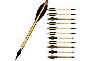 biubiusot Crossbow Bolts Arrows Aluminium 6.7" for 50-80lbs Pistol Archery Shooting Hunting 12pcs