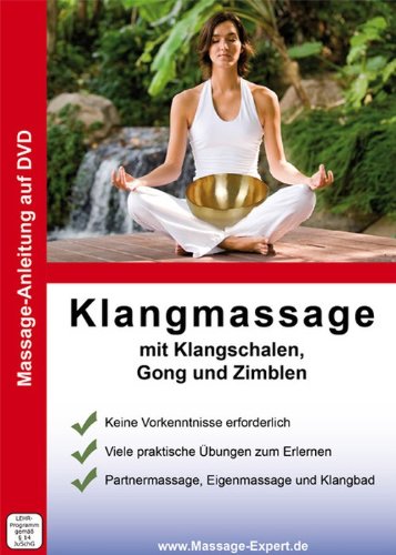 Preisvergleich Produktbild DVD Anleitung Klangmassage mit Klangschalen, Gong und Zimbeln