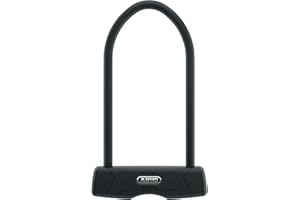 ABUS U-lock Granit 460 + staffa SH B - Serratura per bicicletta con grillo rotondo da 12 mm e chiave reversibile - Livello di sicurezza 9