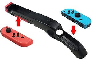 Exliy Game Gun Controller Compatible con los Juegos de Disparos de Nintendo Switch, Juegos Gun Hand Grip para Nintendo Switch