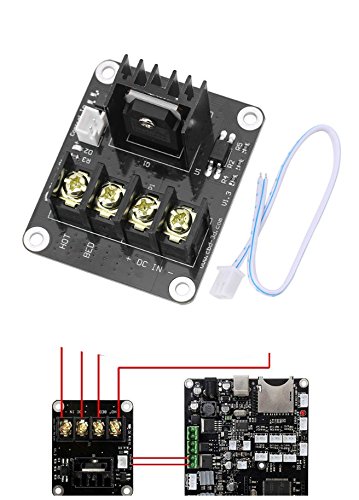 Hrph 3D-Drucker beheiztes Bett-Leistungsmodul Hochstrom 210A MOSFET-Upgrade RAMPS 1.4 - 6