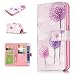 Produktbild Roreikes Apple iPhone 6 Plus, iphone 6S plus Case (5.5 Zoll), Hülle Muster Blume Strap Wallet Cover Tasche Bunte Retro PU Leder Flip Case Handytasche Muster Schutz Hüllen im Bookstyle Handyhülle Ledertasche mit Stand mit Neun Funktion Kartenfächer Magnetverschluss Magnet Etui Schale Schutzhüllen für iPhone 6 Plus / iphone 6S plus (5.5 Zoll)