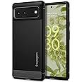 Spigen Cover Rugged Armor Compatibile con Google Pixel 6 - Nero