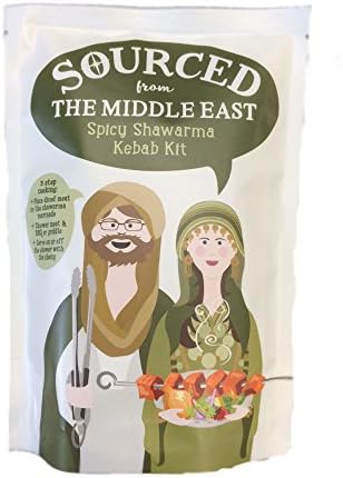 Sourced From The Middle East Spicy Shawarma Kebab Kit