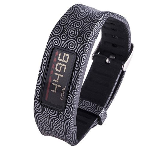 Banda de repuesto para pulsera Garmin Vivofit, BLACK BUCKLE STYLE