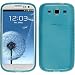 Produktbild PhoneNatic Case für Samsung Galaxy S3 Neo Hülle Silikon blau brushed Cover Galaxy S3 Neo Tasche + 2 Schutzfolien