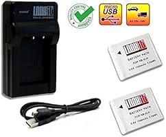 LOOKit Chargeur +2x LOOKit Batterie NB6L LI-ION compatible pour Canon PowerShot SX710 / SX610 / SX530 / SX600 HS, Canon PowerShot S200, Canon PowerShot SX700, Canon PowerShot D30, Canon PowerShot SX510 HS, Canon PowerShot SX170 IS, Canon PowerShot SX280 HS, Canon PowerShot SX270 HS, Canon PowerShot S120, Canon Ixus 300, Canon Ixus 310