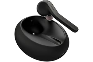 Jabra Écouteurs Intra-auriculaires Mono Talk 55 – Appels sans Fil et Diffusion de Musique, Directions GPS et Podcasts à Partir d'Appareils Mobiles – Noir