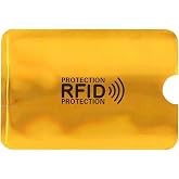 Temassız Kredi Banka Kimlik Kartı Koruyucu Kılıf Hırsızlık &Ouml;nleyici Rfid Nfc Antistatik Aluminyum Metalize Poşet