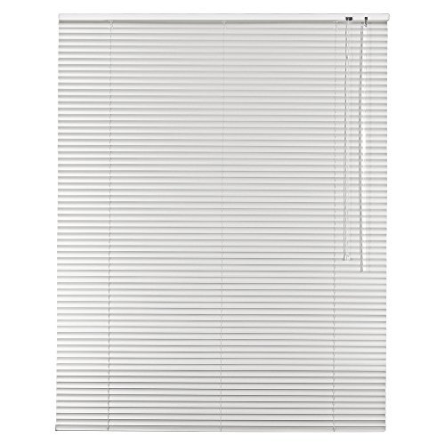 Easy-Shadow - Standard Klemmfix Aluminium Jalousie 45 x 175 cm weiß - 45x175 cm - Alu-Jalousie Jalousette zum Klemmen ohne Bohren