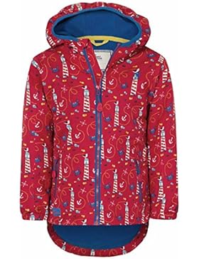 Lighthouse Ollie Jungen Wasserdicht mit Kapuze Regen-Mantel