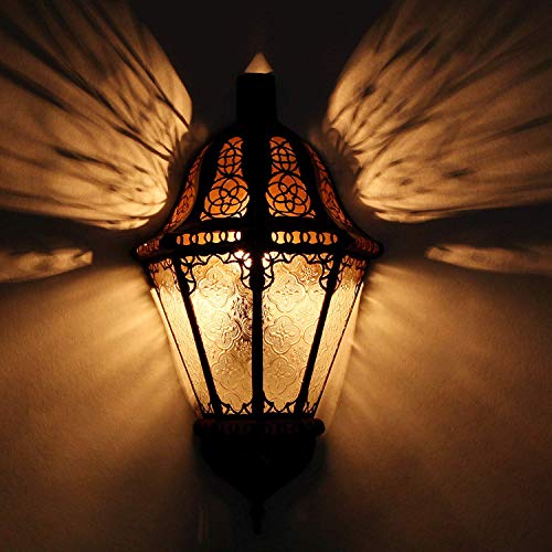Casa Moro Marokkanische Wandlampe Beluti Weiss Hohe 40 Cm X Breite