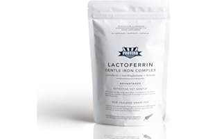 ‎PROTERO PROTERO Lactoferrin 150mg aus Weidemilch | hochaufgereinigt & hochdosiert mit Eisen & Acerola - 60 Kapseln