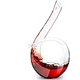 RRONG Wine Decanters - 1500ml / 52 oz U-shape Wine Decanter U Shape Wine Decanter and Carafe Hand Blown Red Wine Decanters,Lead Free Red Wine Carafe & Aerator & Purifier for Home Bar (6 Shape)