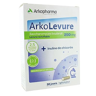 Arkopharma Arkolevure 250 mg Boîte de 30 Gélules sous Blister Ultra Protecteur Nouveau