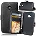 Produktbild Nancen Motorola Moto E2 / 2 Lederhülle Neu Style Acht Farbe Weich PU Flip Case Ledertasche / Schutz Etui, Einfach Vintage Kollektion Karten Slot Foto Wallet Hülle Handy Tasche Zubehör