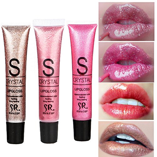 Blue Vessel Make-up Flüssigkeit Kristall Lippen lange Feuchtigkeit Lippenstift Shining Schimmer Lippe Glanz (7#) - 2