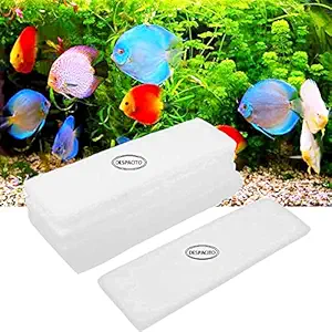 Despacito 6pcs Aquarium Biochemical Sponge Filter Mechanical and Biological Filtration Sponge for top Filter Sponge Filter for Aquarium(Size: 38x12x2cm)