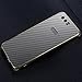 Produktbild TAITOU Huawei Nova2S Shell, Shiny Awesome Carbon Fiber Back Plated Aluminum Metal Frame Bumper Slim Cover, Cool 2 in 1 Ultralight Thin Phone Case for Huawei Nova 2S Gold