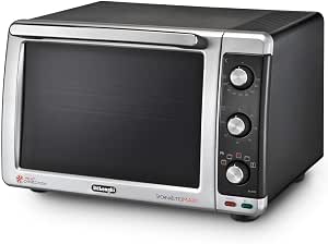 De'Longhi EO32752 Sfornatutto MAXI, Forno elettrico, Termostato da 80° a  220°C, 2200 W, Plastica, 32L, Nero/Argento, 53.5 x 46.5 x 34.5 cm :  Amazon.it: Casa e cucina
