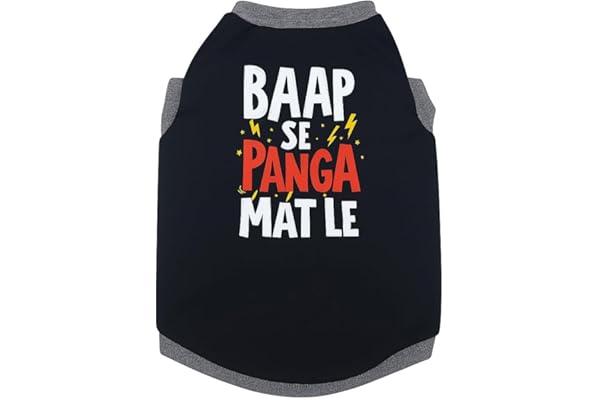 Lulala Dog Shirts Pet Printed Clothes with Funny Letters Winter Pet T Shirts Cool Puppy Breathable Dog Outfits Soft Sweatshirt Dogs and Cats
