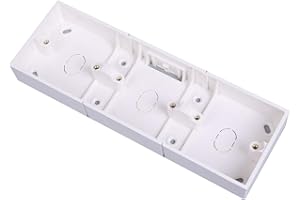 CCCYMM 1 Pc Switch Socket Base Junction Box Wall Switch Socket Dark Box 86 Type 2/3/4 Gang