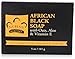 Nubian Soap African Black Soap With Oats, Aloe & Vitamin E 140g