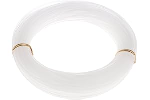 B Baosity Fil de Pêche Monofilament en Nylon Transparent - E1.6mm ~ 2.0mm de Diamètre - Clair, 1.8mm