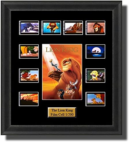 Disney The Lion King (1994) Film Cell Memorabilia FilmCells Movie Cell Presentation