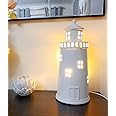 WiseAccordio Lighthouse Table Lamp Bedside lamp Table Lamp for Bedroom, Living Room Modern,Office, Kids HX34cm